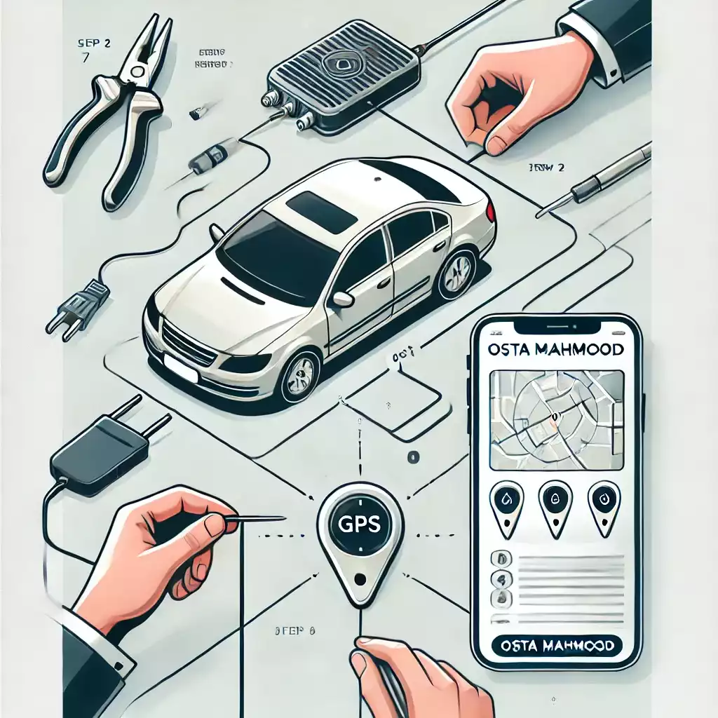 آموزش نصب ردیاب سنا با اوستا محمود